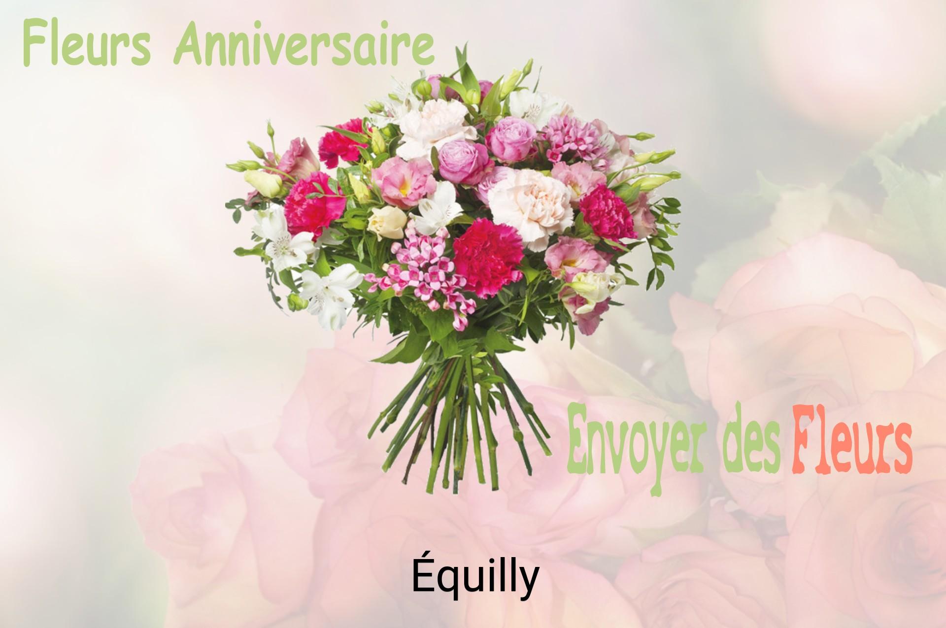 Bouquet de fleurs d’anniversaire livré à Équilly